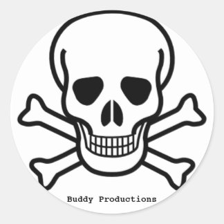 Autocollant blanc BP 7