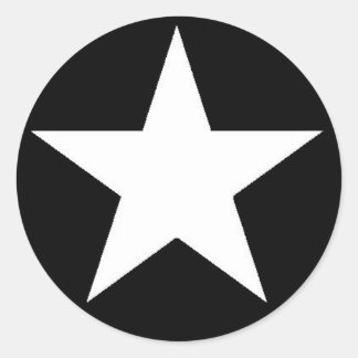 Autocollant blanc Jammer Star