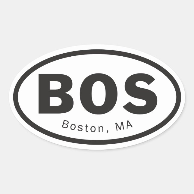 Autocollant Boston (Devant)