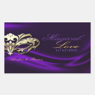 Autocollant Buffet Purple Masquerade Gold Candy