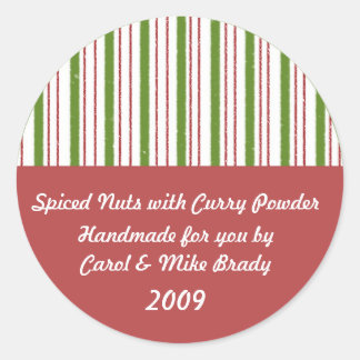 Autocollant cadeau de cuisine