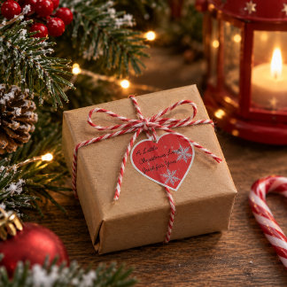 Autocollant Cadeau de Noël