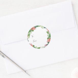Autocollant cadeau de vacances