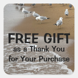Autocollant cadeau gratuit pour les propriétaires