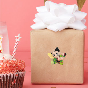 autocollant cadeaux fête