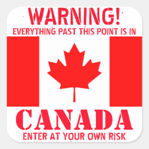 Autocollant Canada
