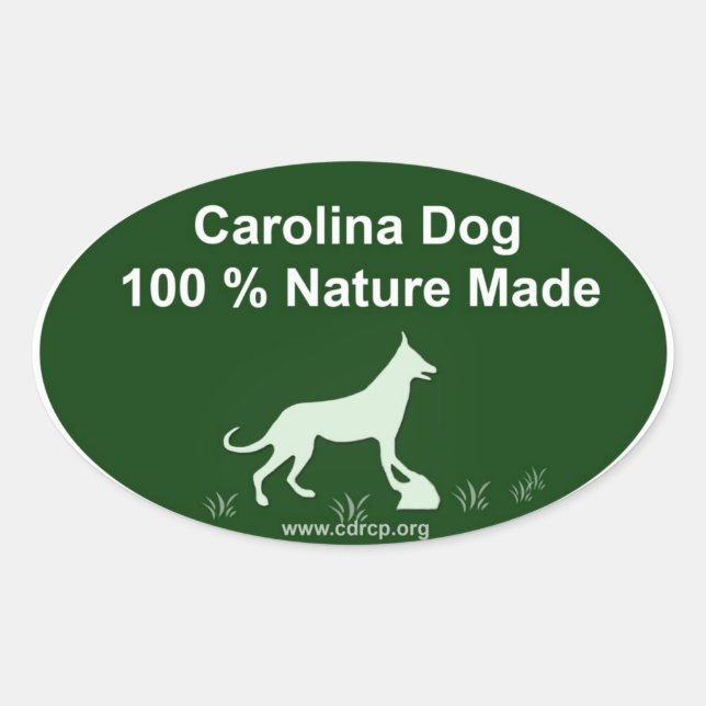 Autocollant Carolina Dog (Devant)