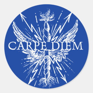 Autocollant Carpe Diem Wings