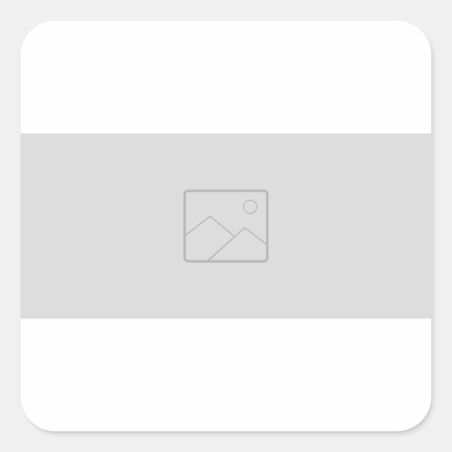 autocollant carré avec votre image (Devant)