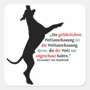 Autocollant carré - conçu sur mesure