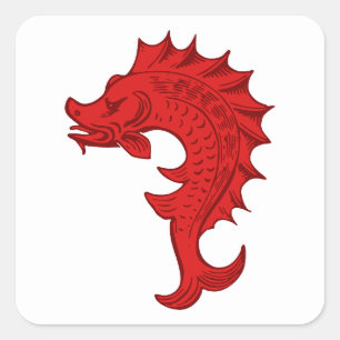Autocollant carré du badge de la population de la