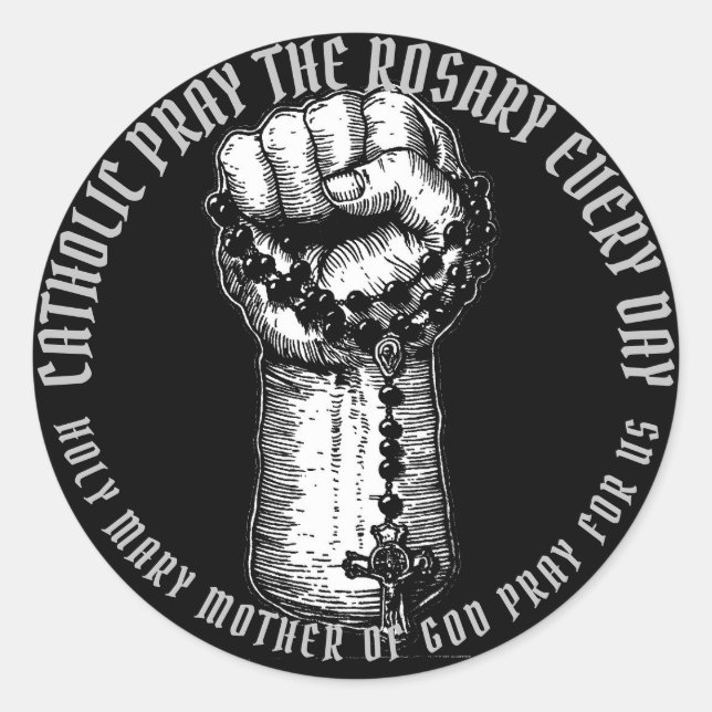 Autocollant catholique (Devant)