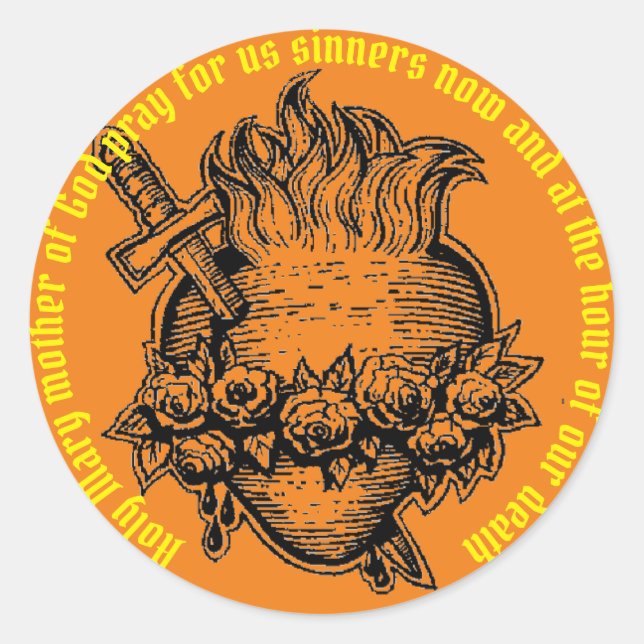 Autocollant catholique (Devant)