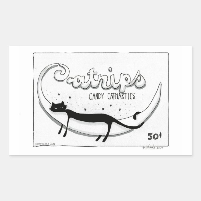Autocollant Catnips (Devant)