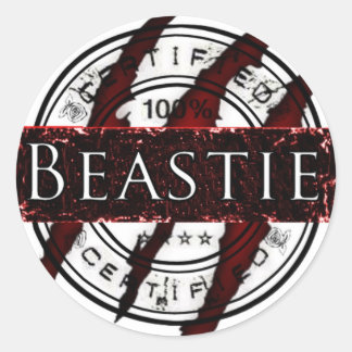 Autocollant certifié Beastie