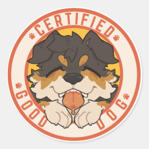 Autocollant certifié Good Dog