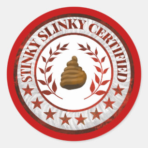 Autocollant certifié RV Stinky Slinky réservoir no