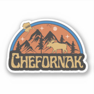 Autocollant Chefornak, Alaska