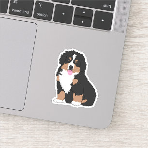 Autocollant Chien de Montagne Bernese