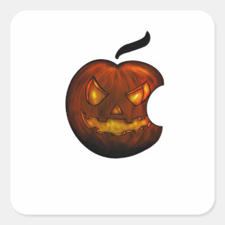 Autocollant Citrouille Halloween