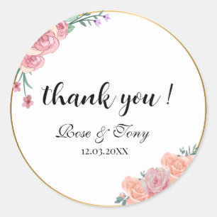 Autocollant Classic Round Sticker