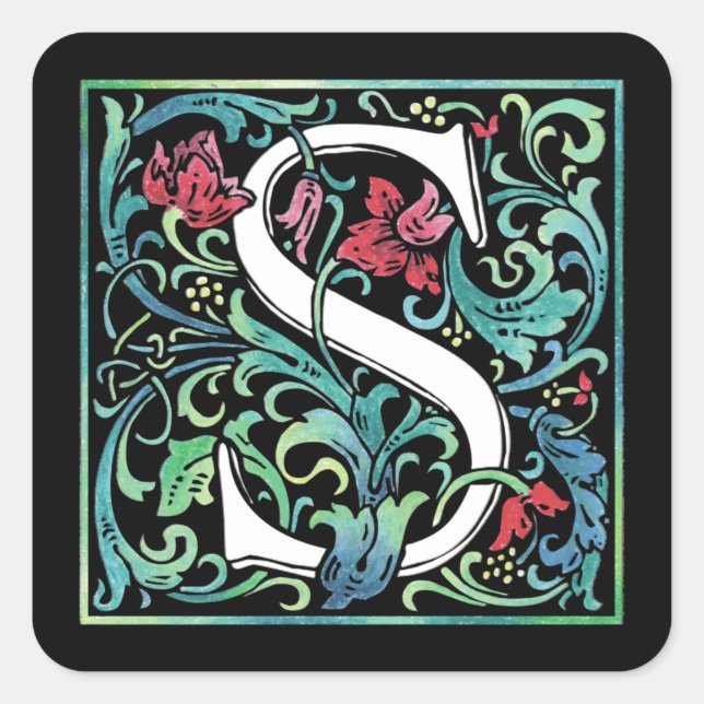 Autocollant coloré S (Devant)