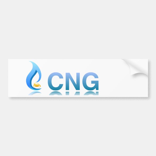 Autocollant comprimé de véhicule de gaz naturel de (Devant)