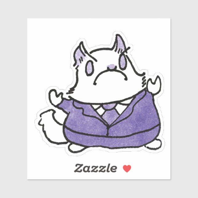 Autocollant Crabby Lupin (Feuille)