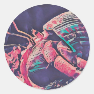 Autocollant Crabe Solitaire