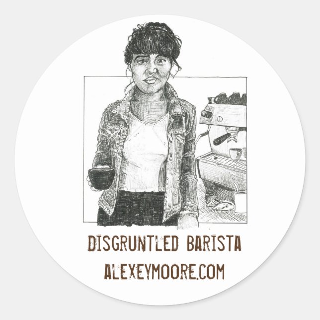 Autocollant Cranky Courtney (Devant)