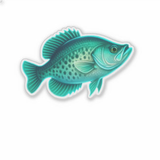 Autocollant Crappie
