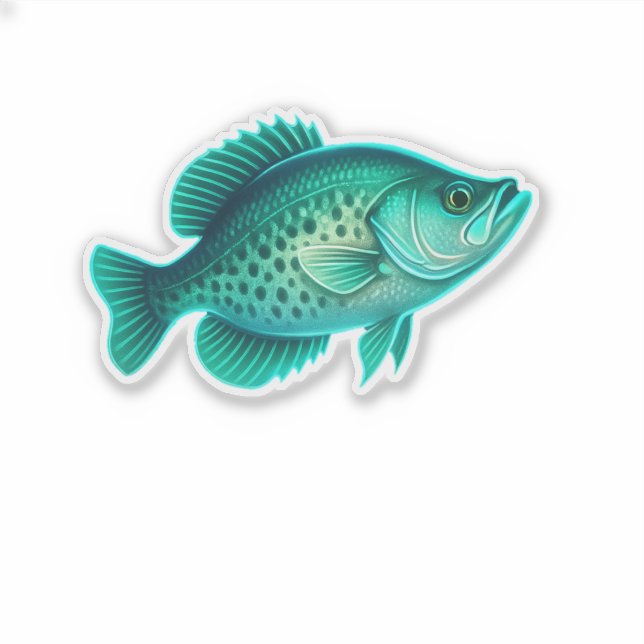 Autocollant Crappie (Devant)