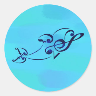 Autocollant Crescendolphin