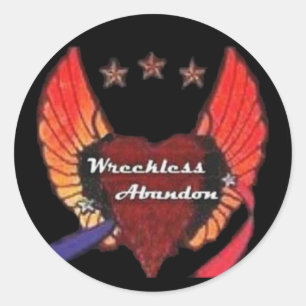 AUTOCOLLANT D'ABANDON DE WRECKLESS