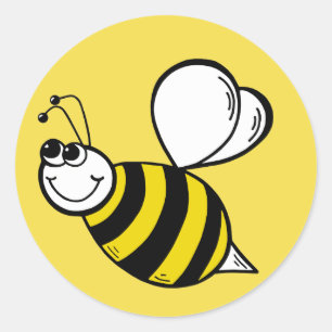 Autocollant d'abeille