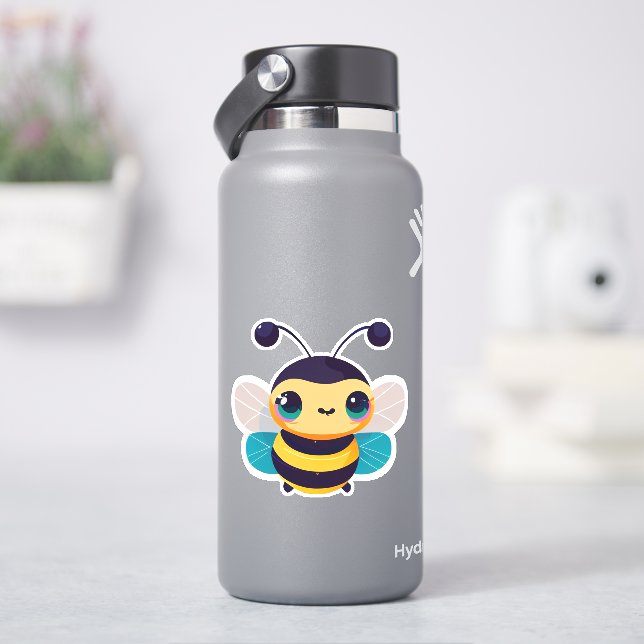 Autocollant d'abeille pour bouteille d'eau (HydroFlask)
