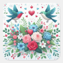Autocollant d'amour