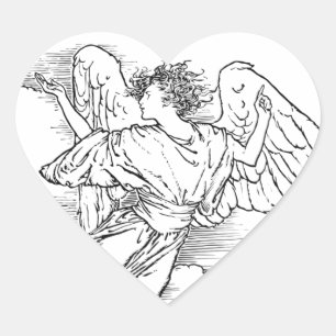 Autocollant d'ange