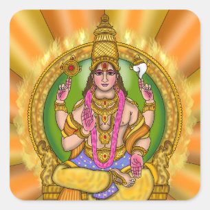 Autocollant d'astrologie Lord Sun (Surya)