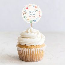 Autocollant de 1er anniversaire Oneder the Sea