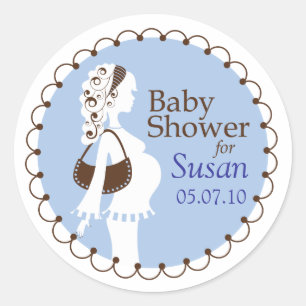 Autocollant de baby shower