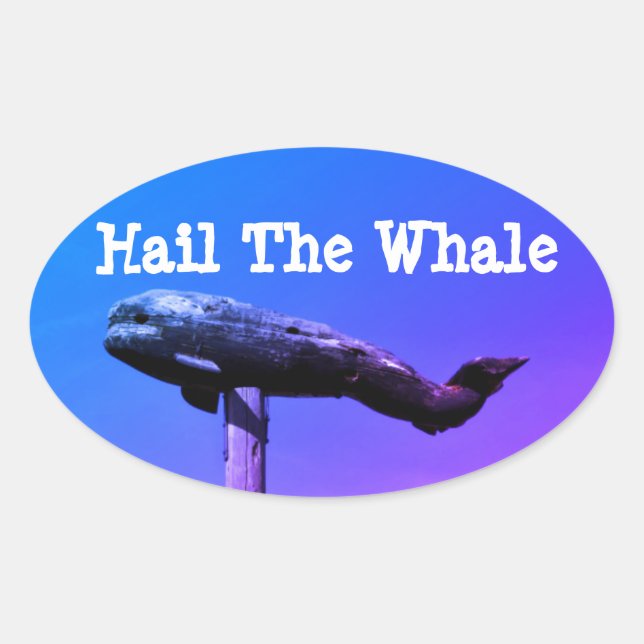 Autocollant de baleine de Bridger Bowl (Devant)