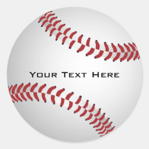 Autocollant de baseball personnalisé