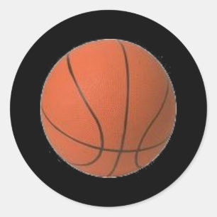 autocollant de basket-ball