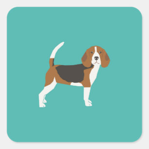 Autocollant de beagle