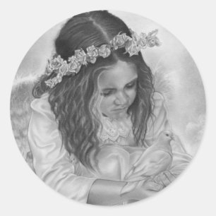 Autocollant de bénédictions de Pâques