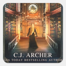 Autocollant de bibliothèque tordu