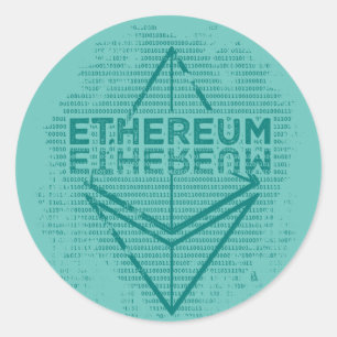 Autocollant de binaire d'Ethereum