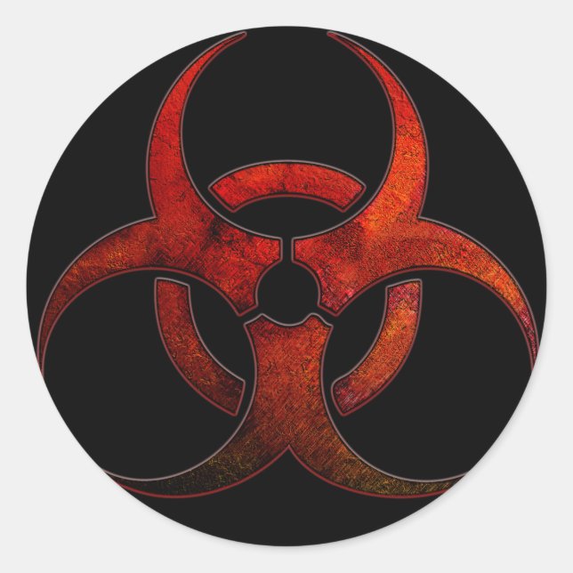 autocollant de Bio-risque (Devant)