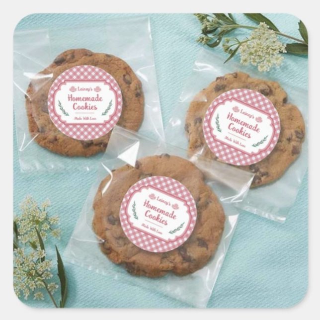Autocollant de biscuits faits maison (Créateur téléchargé)